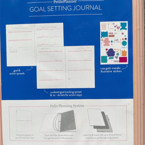 Erin Condren Goal Setting Journal and Perpetual Calendar with Birthdays/Holidays - Picture 5 of 9